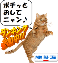 にほんブログ村 猫ブログ MIX茶トラ猫へ